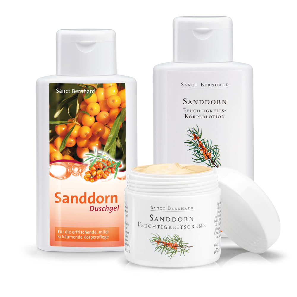 Bộ ba sản phẩm dưỡng ẩm da Sea Buckthorn